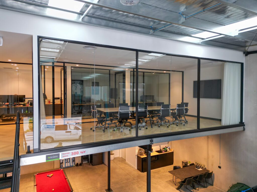 Mezzanine office for Hastings Mezzanine Fitout