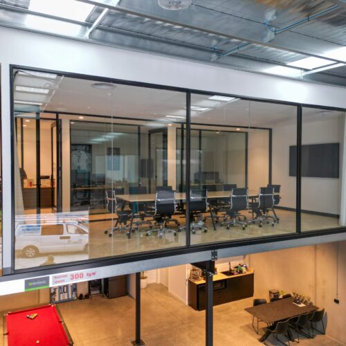 Mezzanine office for Hastings Mezzanine Fitout